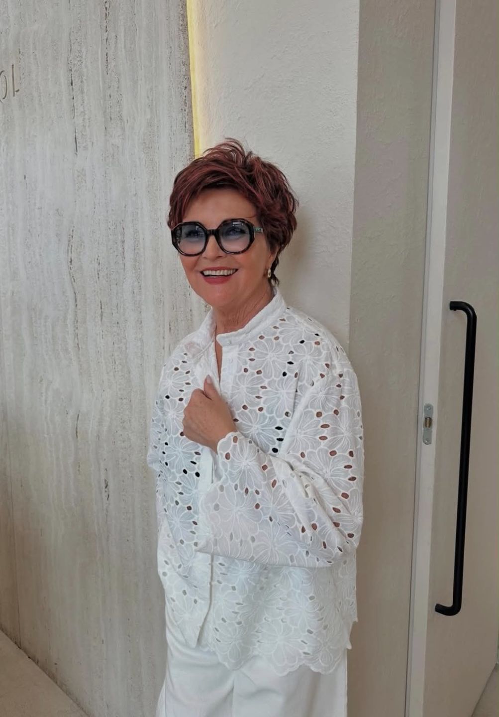 Jolanta Kwaśniewska prezentuje stylizacje