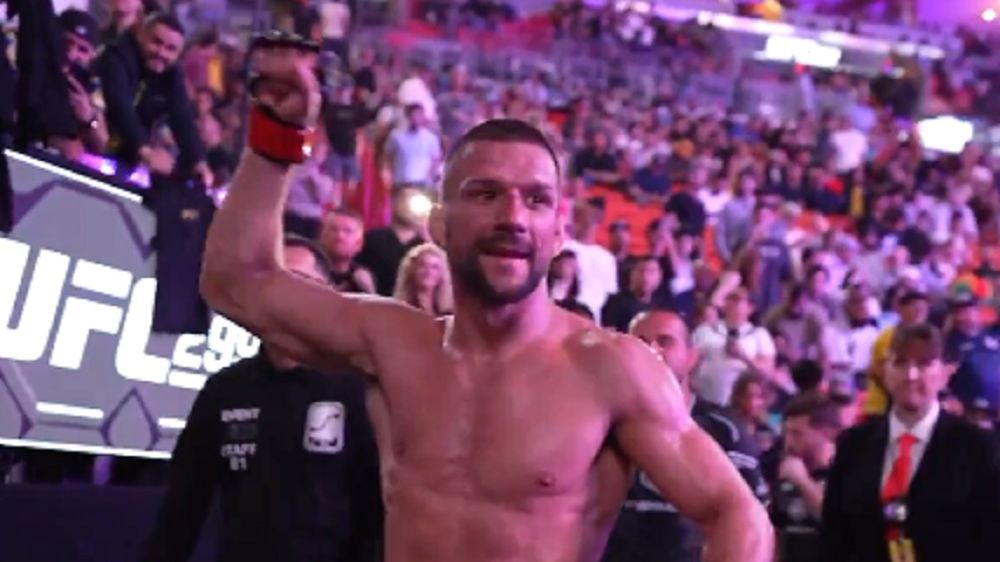 Mateusz Gamrot po wygranej na UFC 299