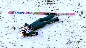Skoki narciarskie. Puchar Świata Wisła 2019. Zobacz upadek Piotra Żyły. Reakcja Adama Małysza mówi wszystko (wideo)