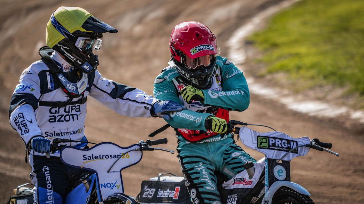 WP SportoweFakty / Sonia Kaps / Na zdjęciu: Kim Nilsson (z lewej) i Grzegorz Zengota dziękują sobie za walkę