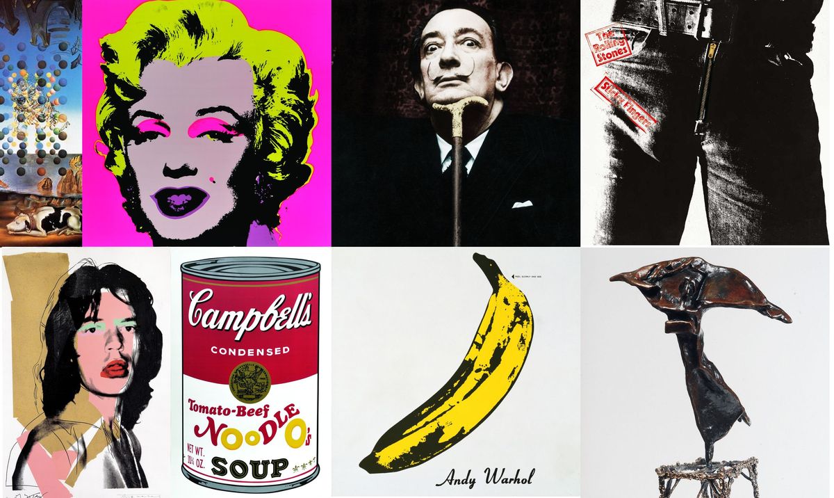 "Dali kontra Warhol". 120 prac obu artystów na wystawie w PKiN