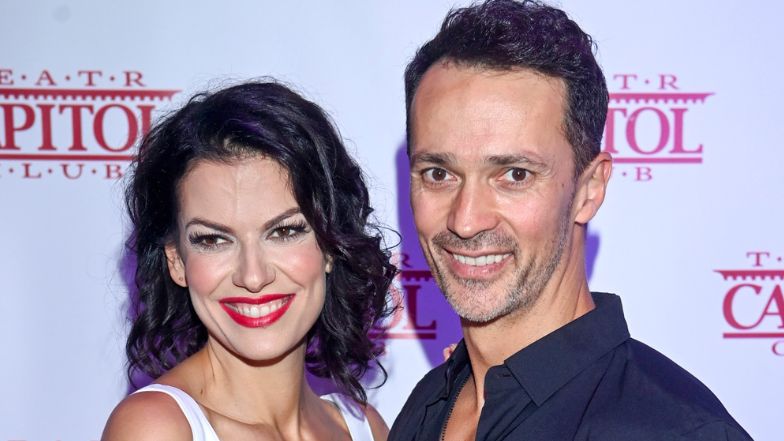 Alżbeta Lenska pozuje z 11-letnią córką