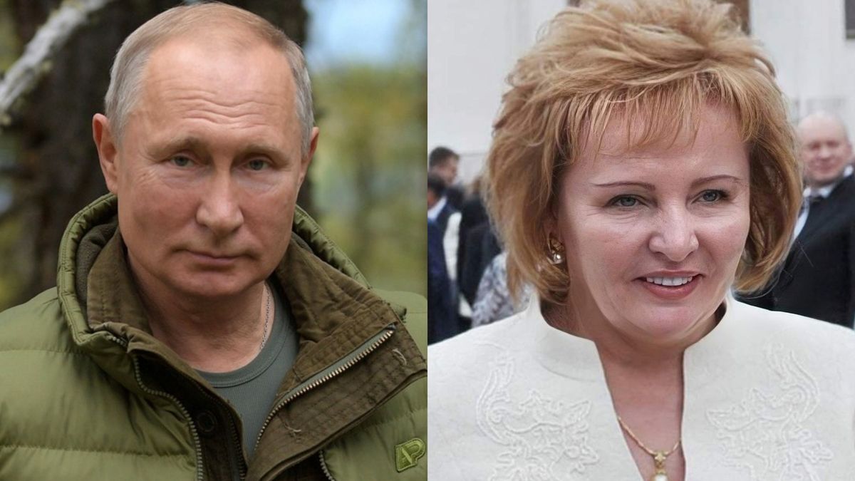 Władimir Putin i jego była żona Ludmiła 