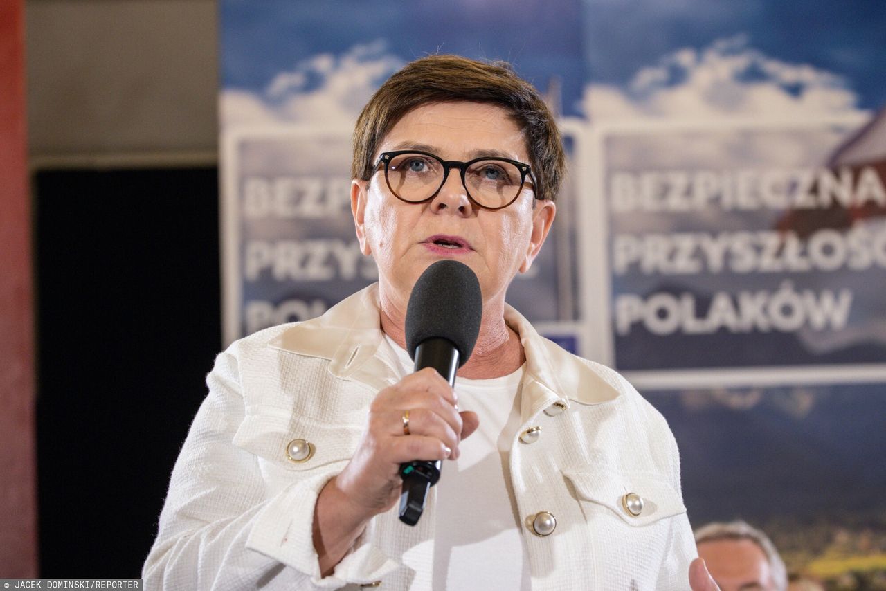 "Ja bym sobie życzyła". Szydło pytana o premiera, wskazała faworyta