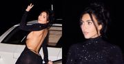 Kim Kardashian świętuje sukces ukochanego w sukience z odsłoniętymi plecami i stringach Gucci (FOTO)