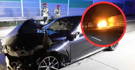 Poszli na grób ofiar wypadku na A1. Poruszający widok