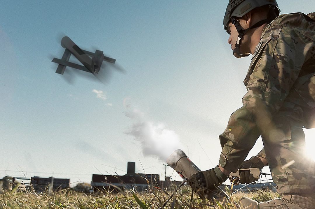 Amerykańskie drony Switchblade 300. Pierwsze nagranie z ataku w Rosji