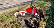 Motocyklista z ponad promilem alkoholu zatrzymany