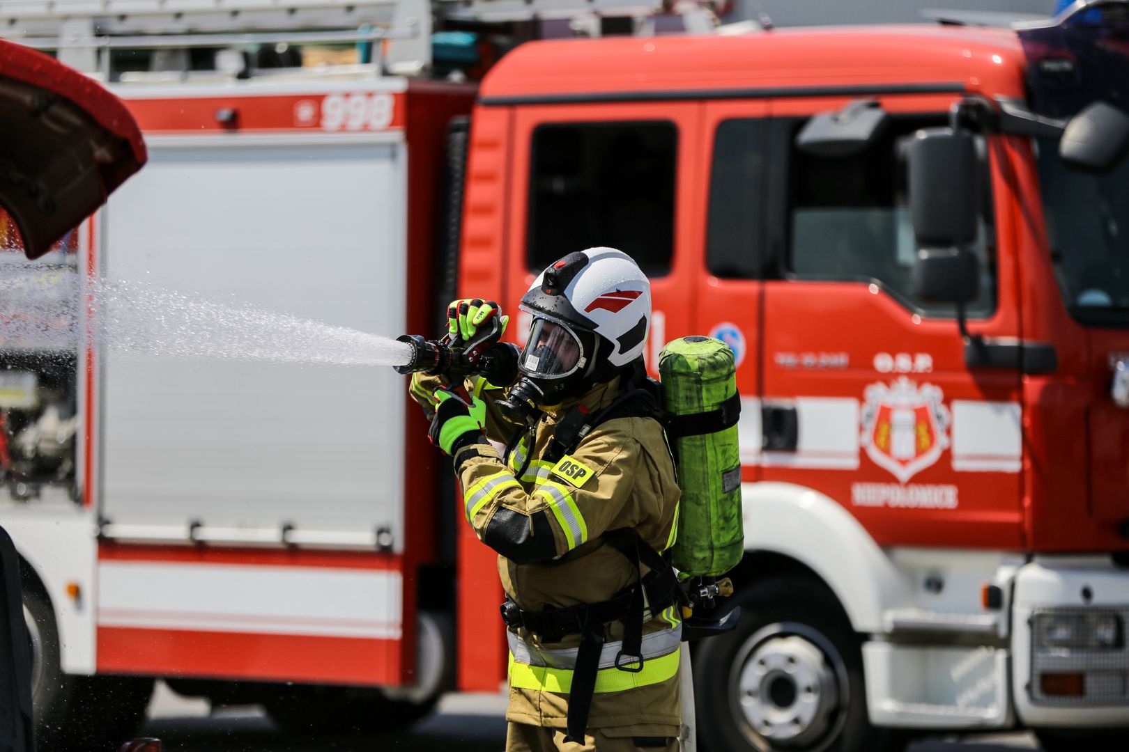 Olbrzymia tragedia w Kielcach. Jedna ofiara pożaru mieszkania