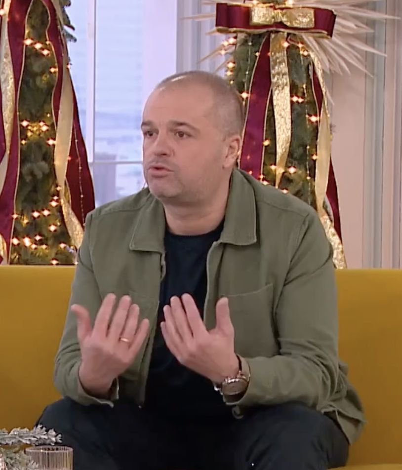 Przemek Szafrański w studiu "Dzień dobry TVN"