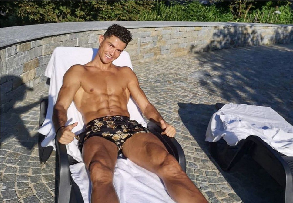 Cristiano Ronaldo wstawił wakacyjne zdjęcie na Instagrama.