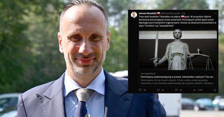 Janusz Kowalski o feminatywach. "Atak lewaków i liberałów na piękny polski język"