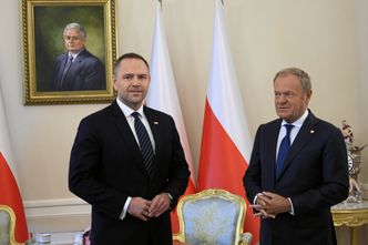 "Mogę lecieć, gdzie chcę". Karol Nawrocki zwraca się do Donalda Tuska