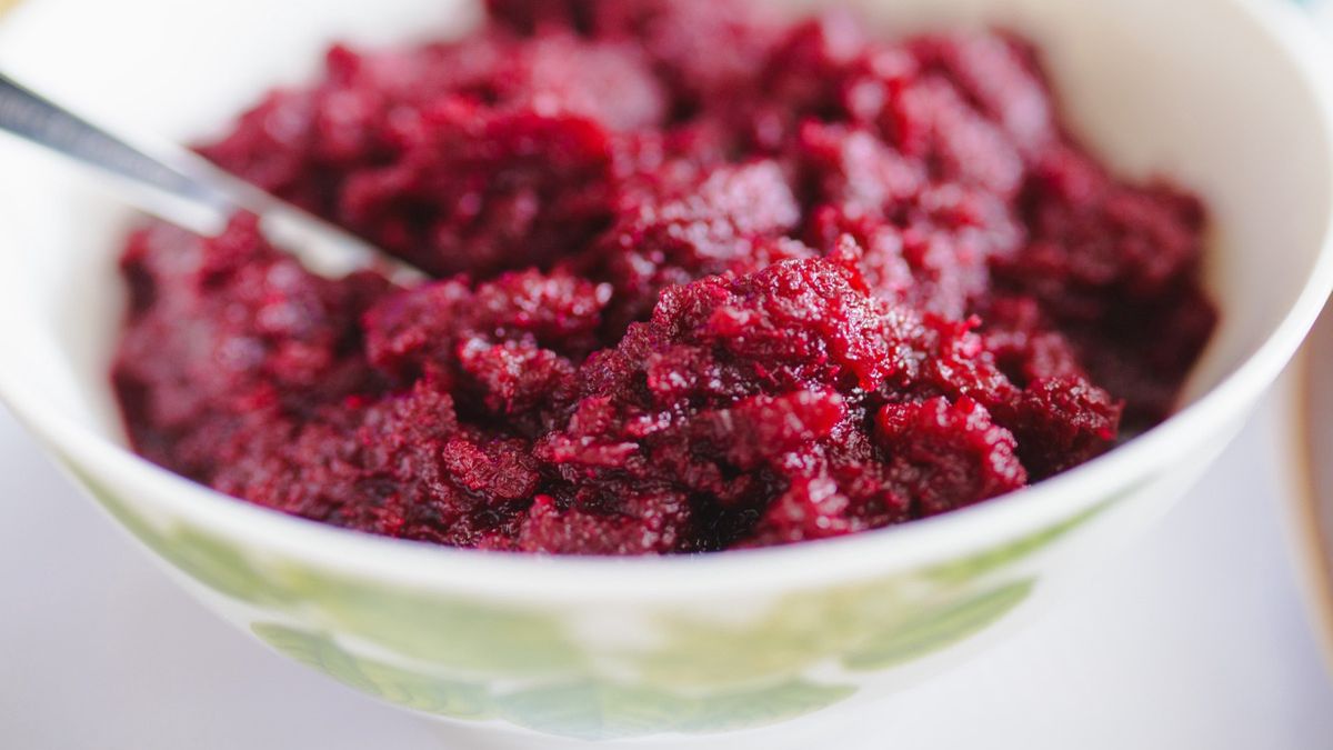 Buraczki ćwikłowe z jabłkiem