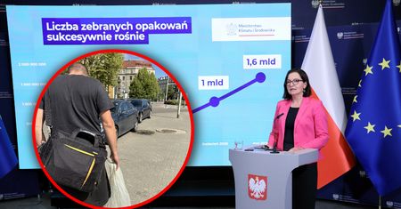 Wyścig po złoto z systemu kaucyjnego. "W słoneczny dzień moja dniówka to 200 zł"