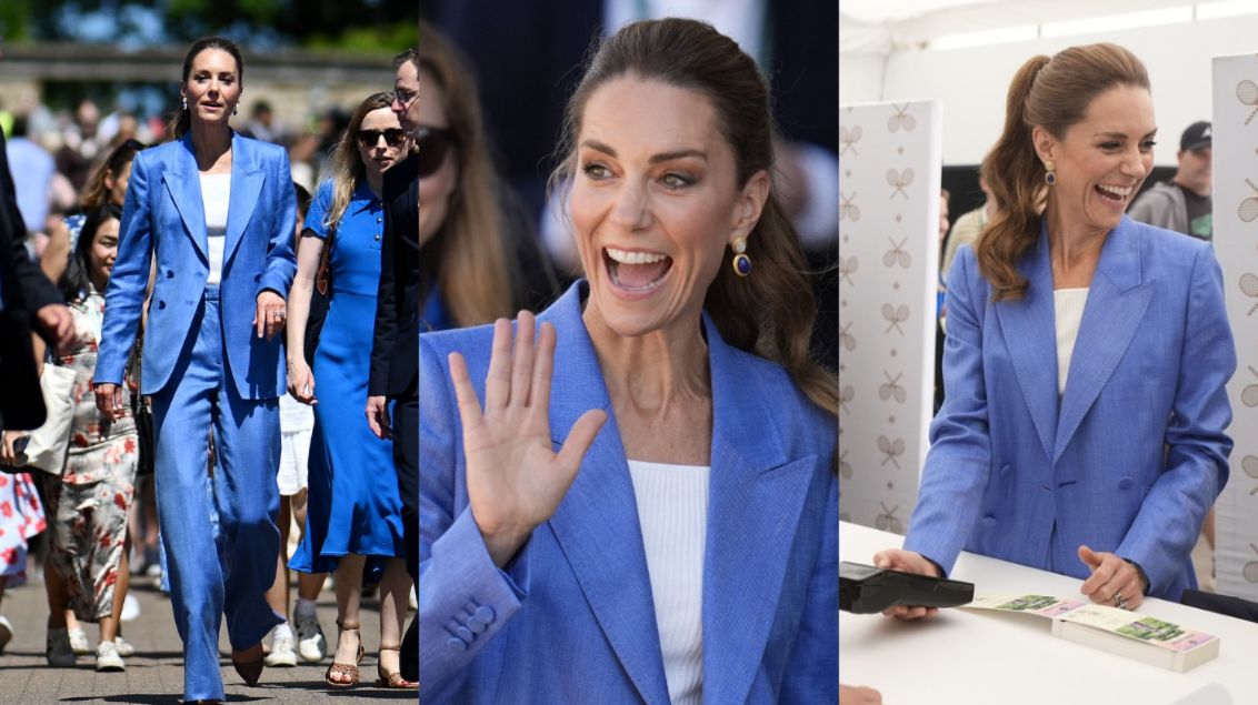 Księżna Kate przybyła na Wimbledon