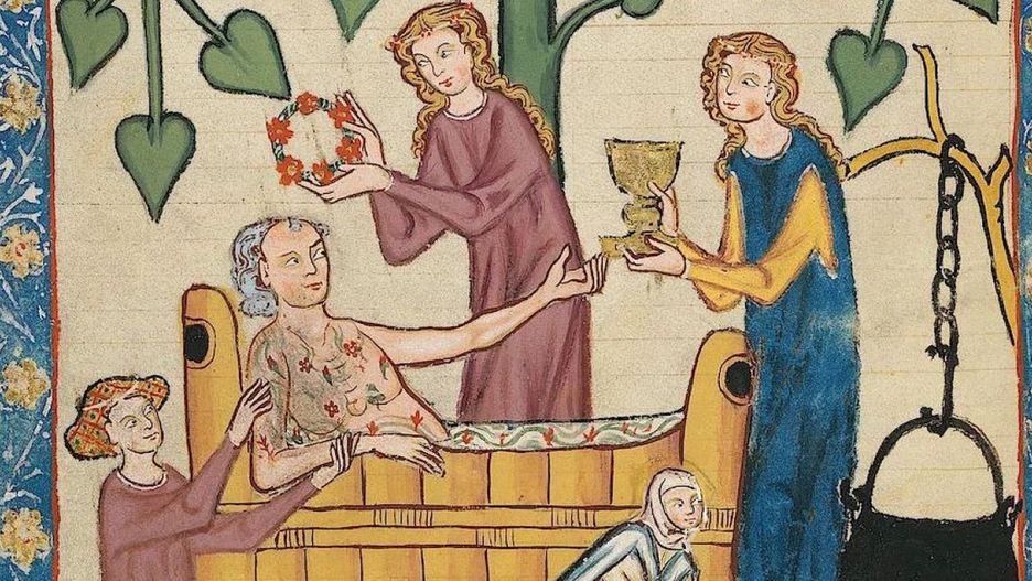 Karta z "Codex Manesse" z XIV wieku