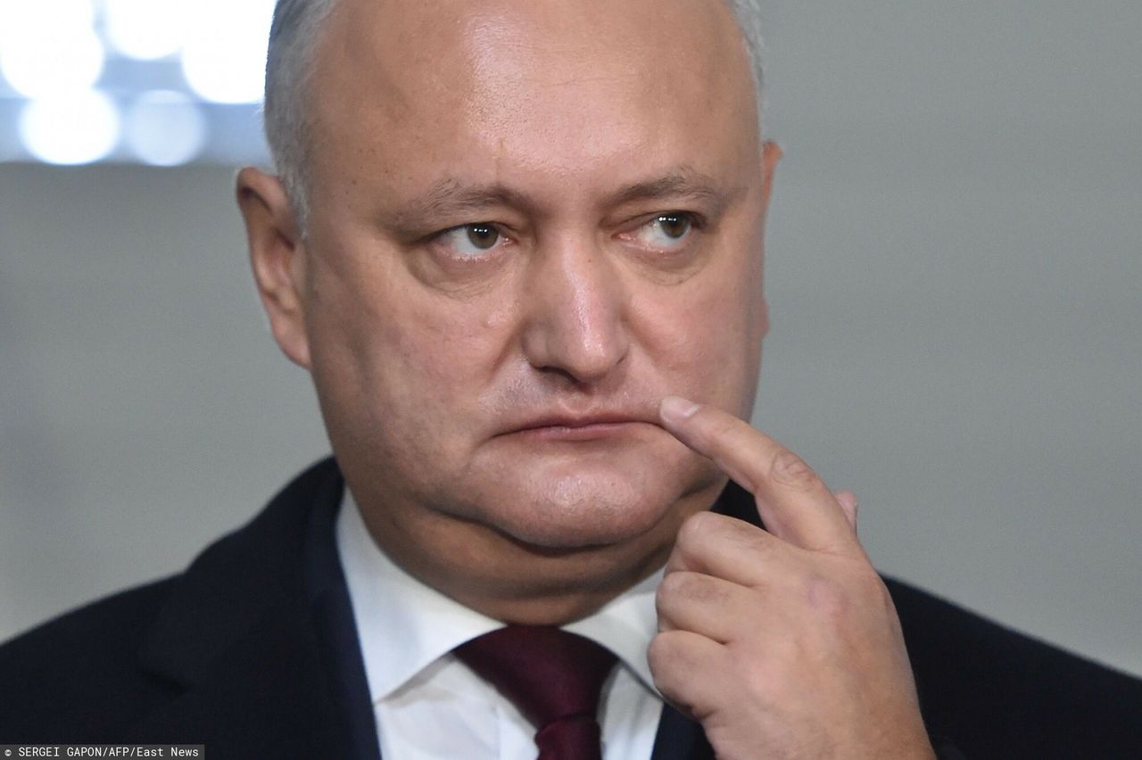 Były prezydent Mołdawii Igor Dodon jest oskarżany o korupcję i zdradę. 