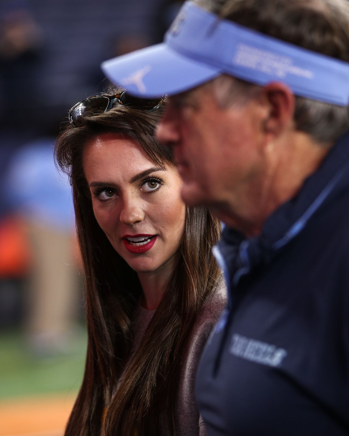 Jordan Hudson i Bill Belichick 