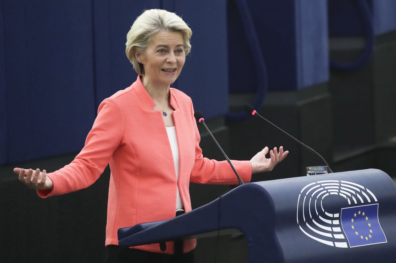 Ursula von der Leyen z orędziem o stanie Unii Europejskiej 