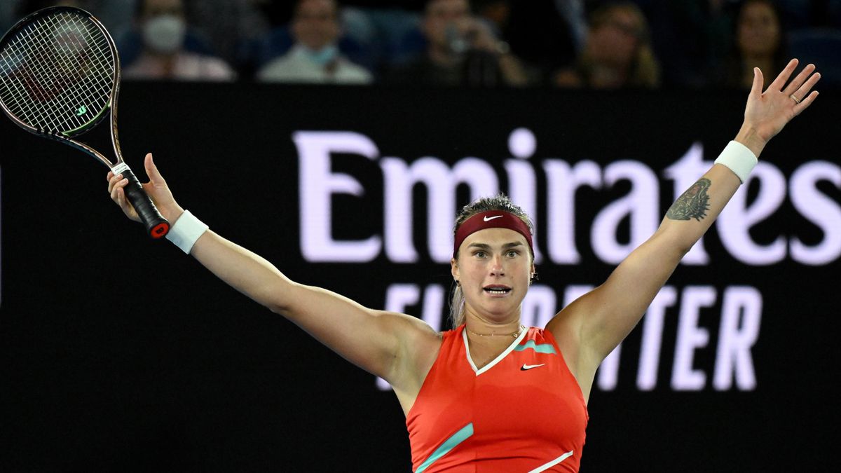 Zdjęcie okładkowe artykułu: PAP/EPA / DEAN LEWINS / Na zdjęciu: Aryna Sabalenka