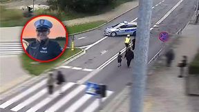 O krok od tragedii w Tour de Pologne. Bohaterska reakcja policjantki