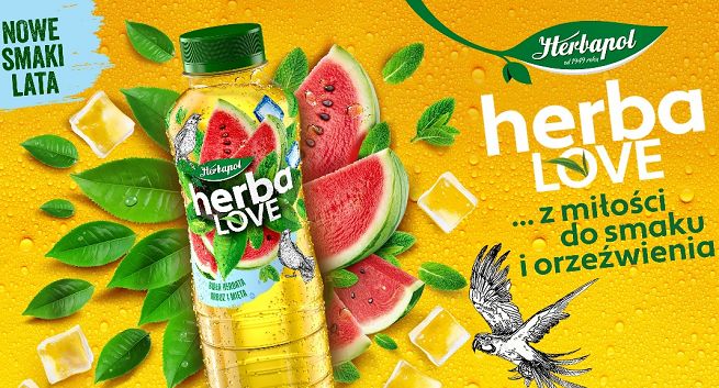 Herbapol-Lublin startuje z kampanią nowych napojów herbalove