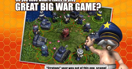 Great Big War Game - zabawniejszy obraz wojny