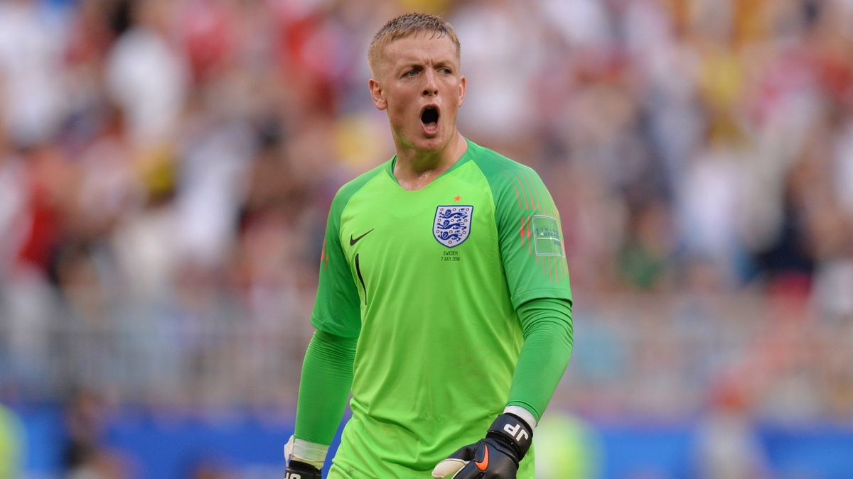 PAP/EPA / PETER POWELL / Na zdjęciu: Jordan Pickford