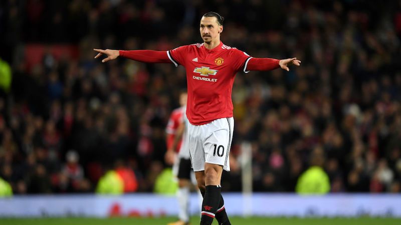 Zlatan Ibrahimović jeszcze w barwach Manchesteru United