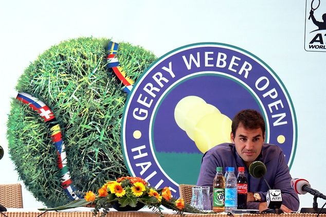 Roger Federer od lat jest największą gwiazdą turnieju w Halle (foto: Maciej Dobrowolski)