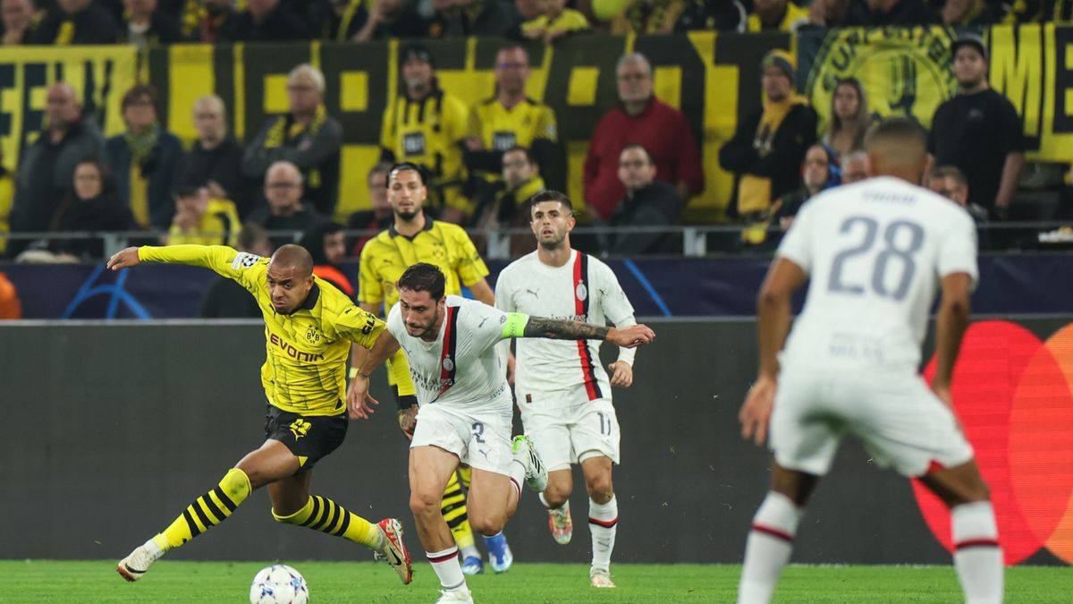 Mecz Ligi Mistrzów: Borussia Dortmund - AC Milan