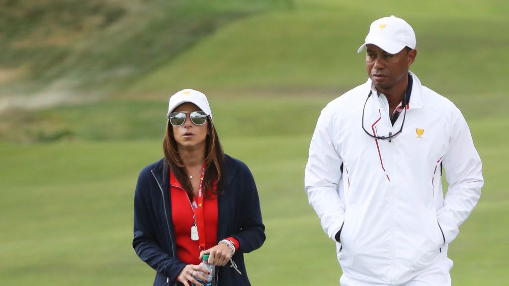 Zdjęcie okładkowe artykułu: Getty Images / Sam Greenwood / Na zdjęciu: Erica Herman i Tiger Woods