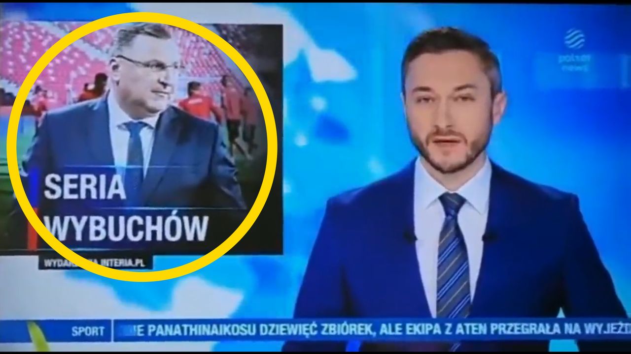 Wpadka na wizji w Polsat News. Takiego zdjęcia nikt się nie spodziewał