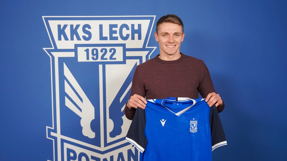 Materiały prasowe / lechpoznan.pl/fot. Karol Mędak / Na zdjęciu: Adrian Laskowski