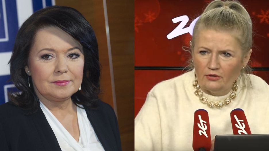 Nietypowa sytuacja na antenie. Beata Lubecka udawała Danutę Holecką