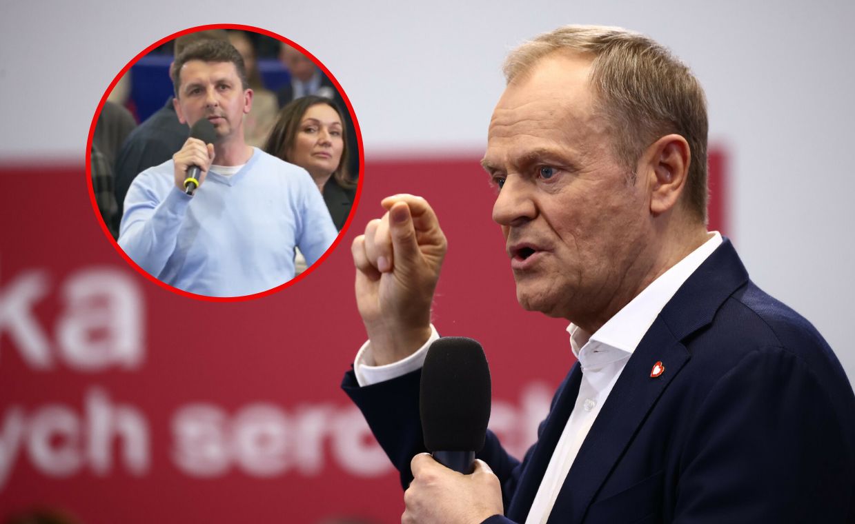 Tusk ostro odpowiedział rolnikowi. "Wtedy nie protestowaliście"