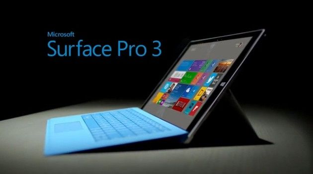 Surface Pro 3 tablet
