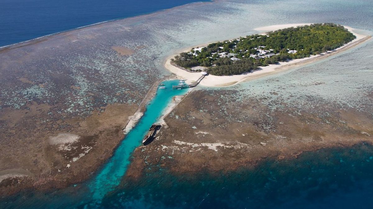 Heron Island w południowej części Wielkiej Rafy Koralowej