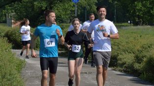 II Bieg imienia doktora Piotra Trafidły na błoniach w Stalowej Woli