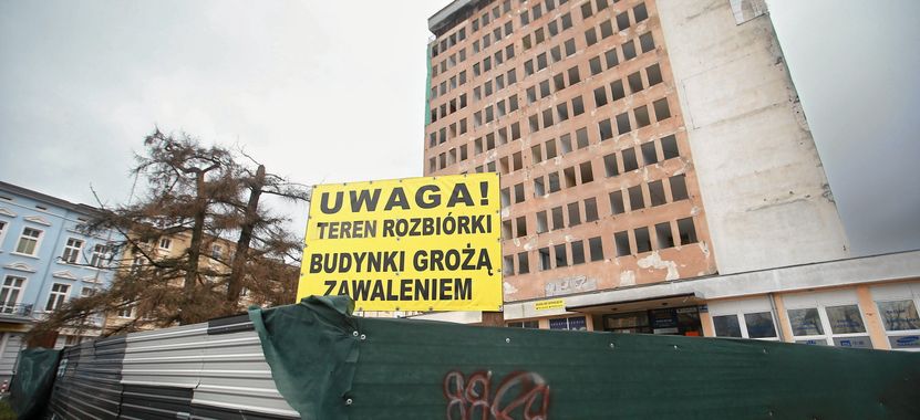Mieli zburzyć najwyższy budynek w Koszalinie. Sprawą zajęła się prokuratura