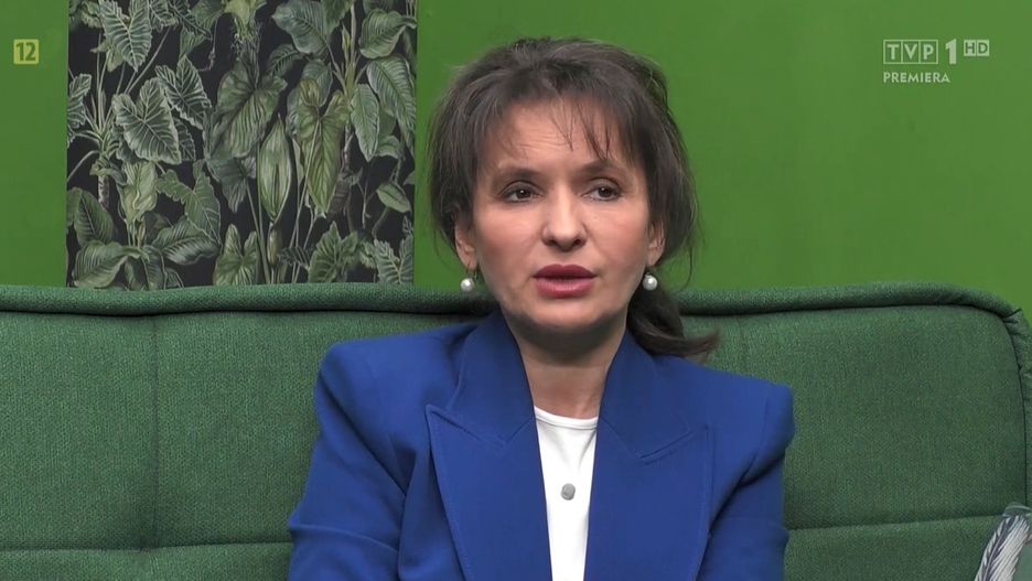 Lidia Lasota w programie TVP "Motel Polska"