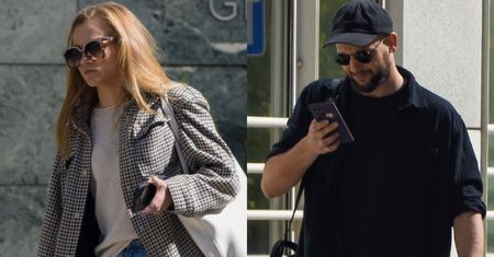 TYLKO NA PUDELKU: Agnieszka Kaczorowska i Maciej Pela w drodze na spotkanie UGODOWE. Humory nie dopisywały?