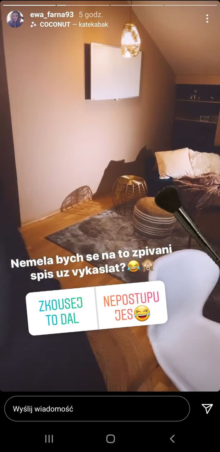Ewa Farna pokazała salon