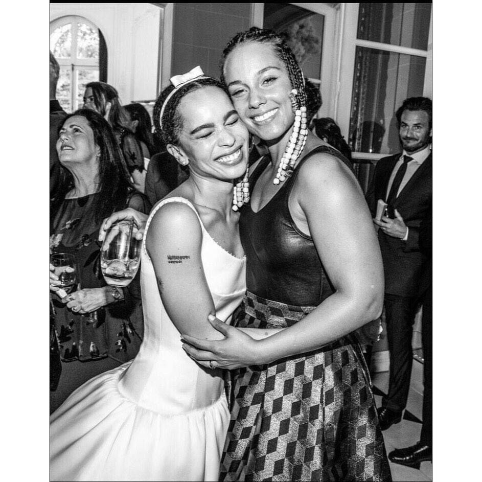 Zoe Kravitz - zdjęcia ze ślubu