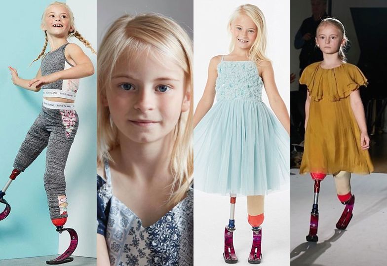 Poznajcie Daisy-May, czyli siedmioletnią modelkę bez nóg (ZDJĘCIA)