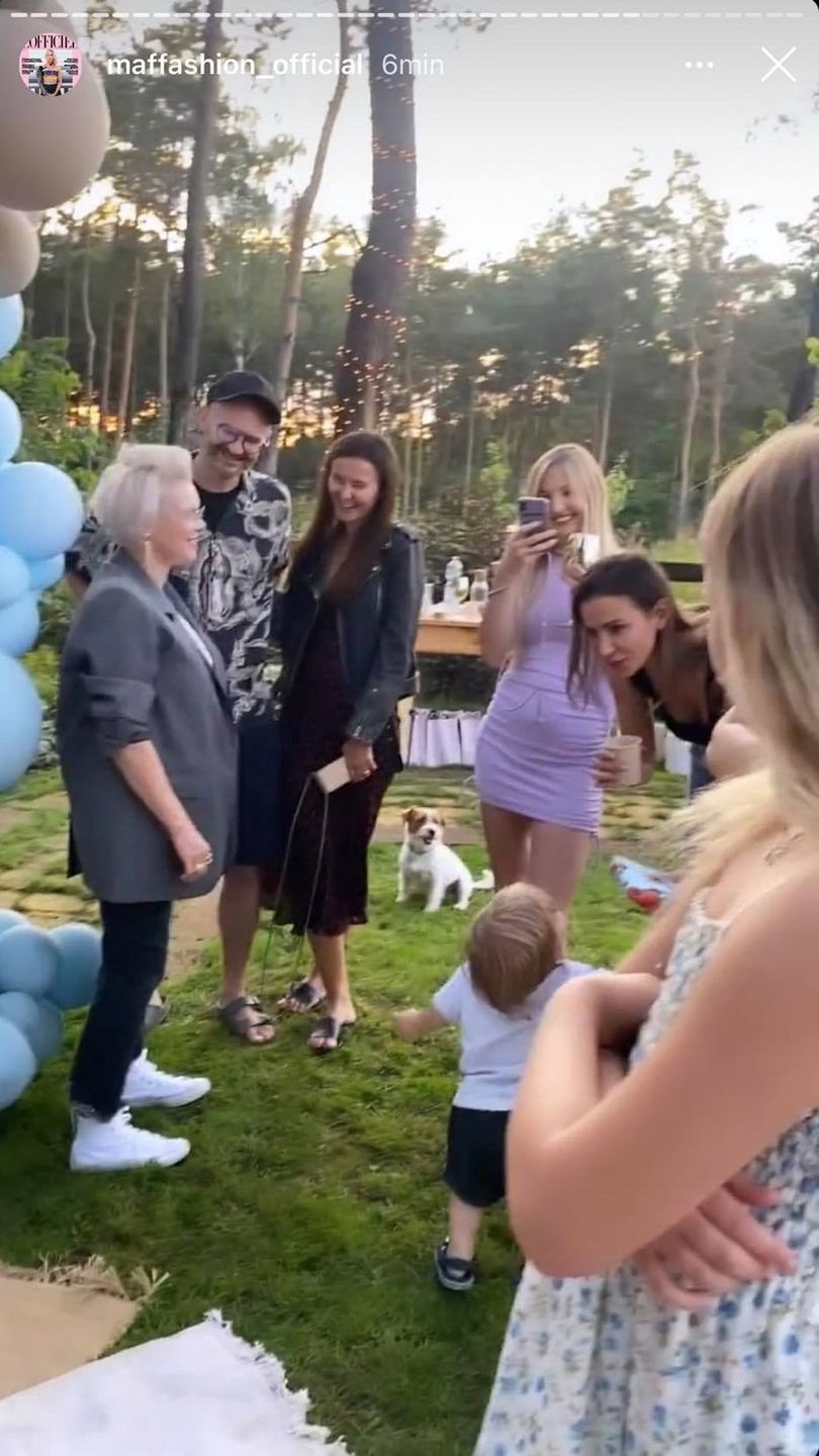 Maffashion chwali się baby shower na Instagramie