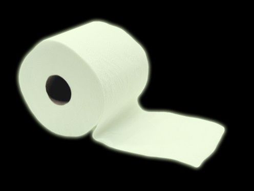 Świecący papier toaletowy 1