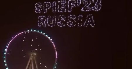 Oburzająca akcja w Dubaju. Taki napis pojawił się w niebie