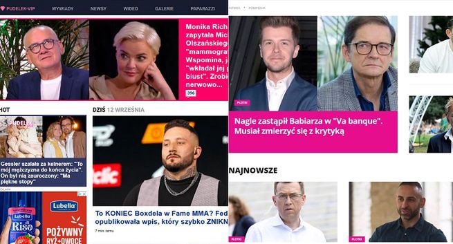 Zacięta walka w show-biznesie. Pudelek po miesiącach minimalną przewagą wrócił na szczyt
